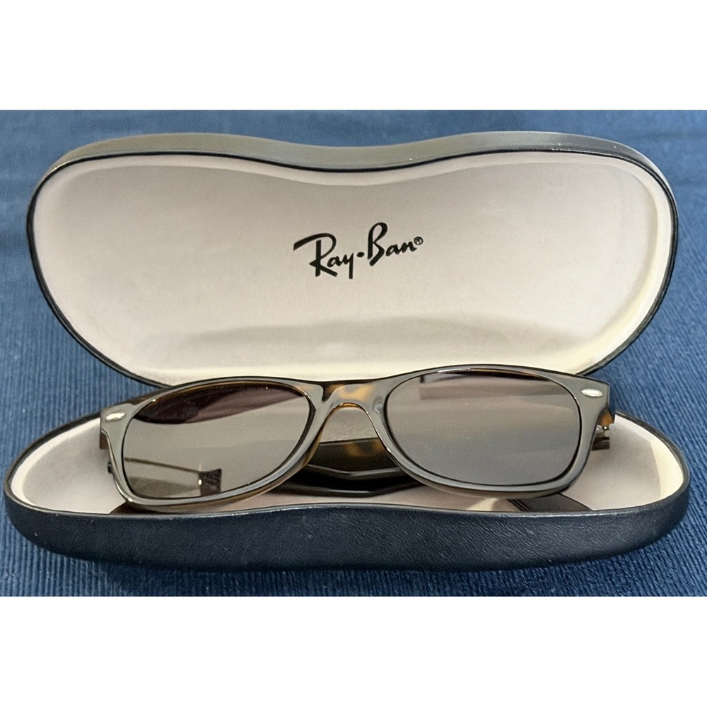 Luxury Ray-Ban New Wayfarer RB2132 50mm Tortoise Frames Eyeglasses Case Classic